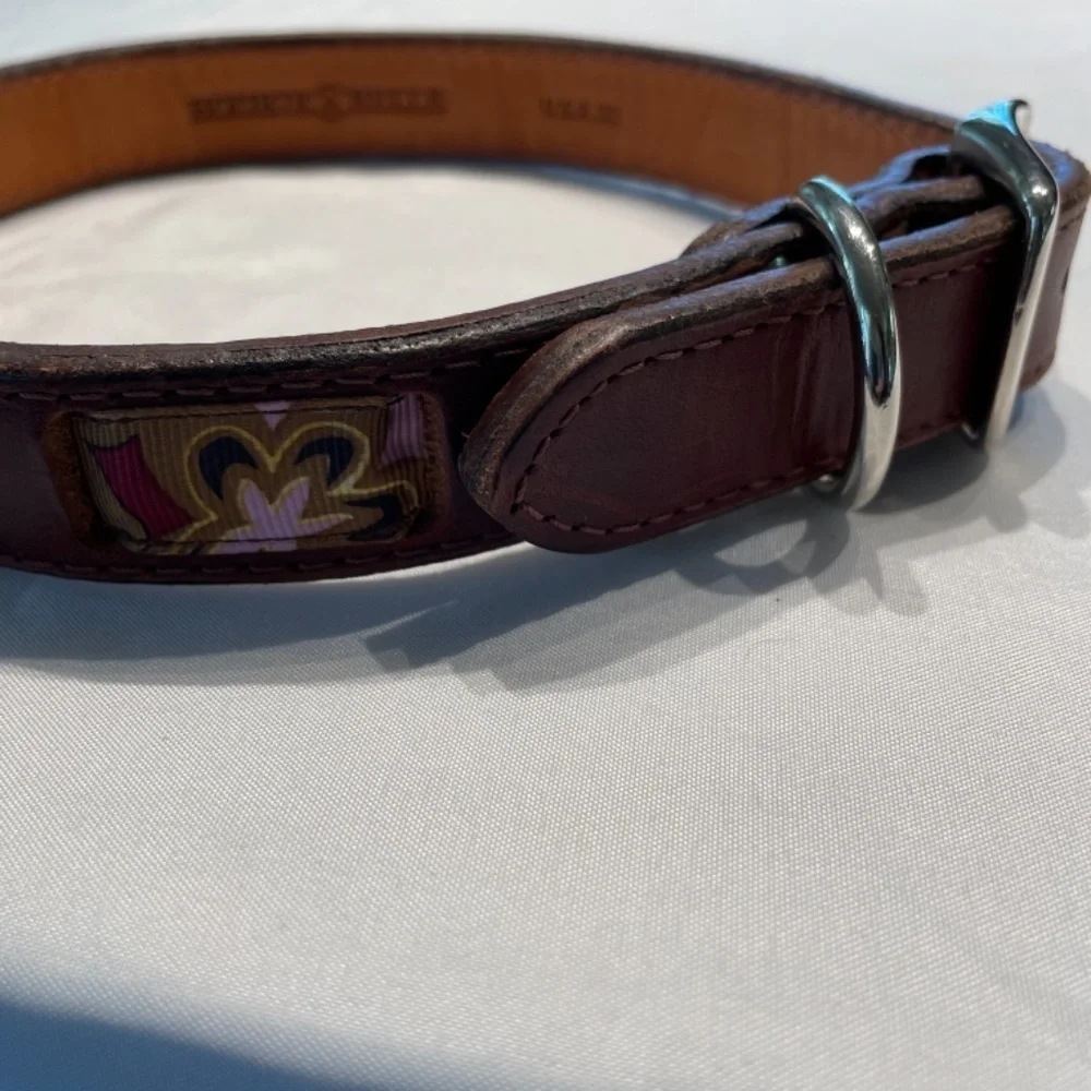 Bookie &Bell dog collar. USA made.​​​